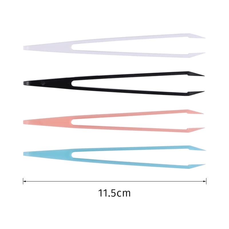 Free basic tweezer for placing tiny stickers